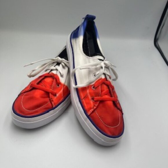 Sperry Popsicle Crest Sneakers Firecracker Shoes Women’s Size 9.5 - Picture 1 of 9